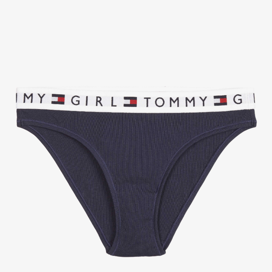 detail Tommy Hilfiger dámské tmavě modré kalhotky