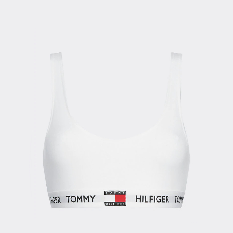 detail Tommy Hilfiger dámská bílá braletka