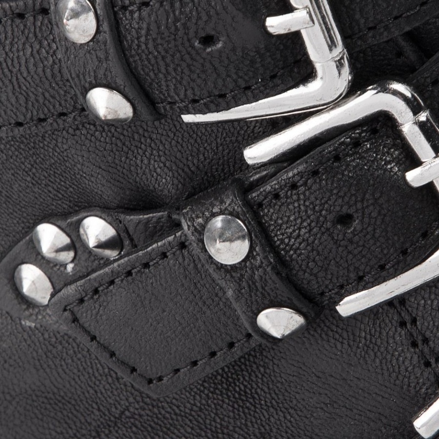 detail Pepe Jeans dámské kožené nízké kozačky Devon